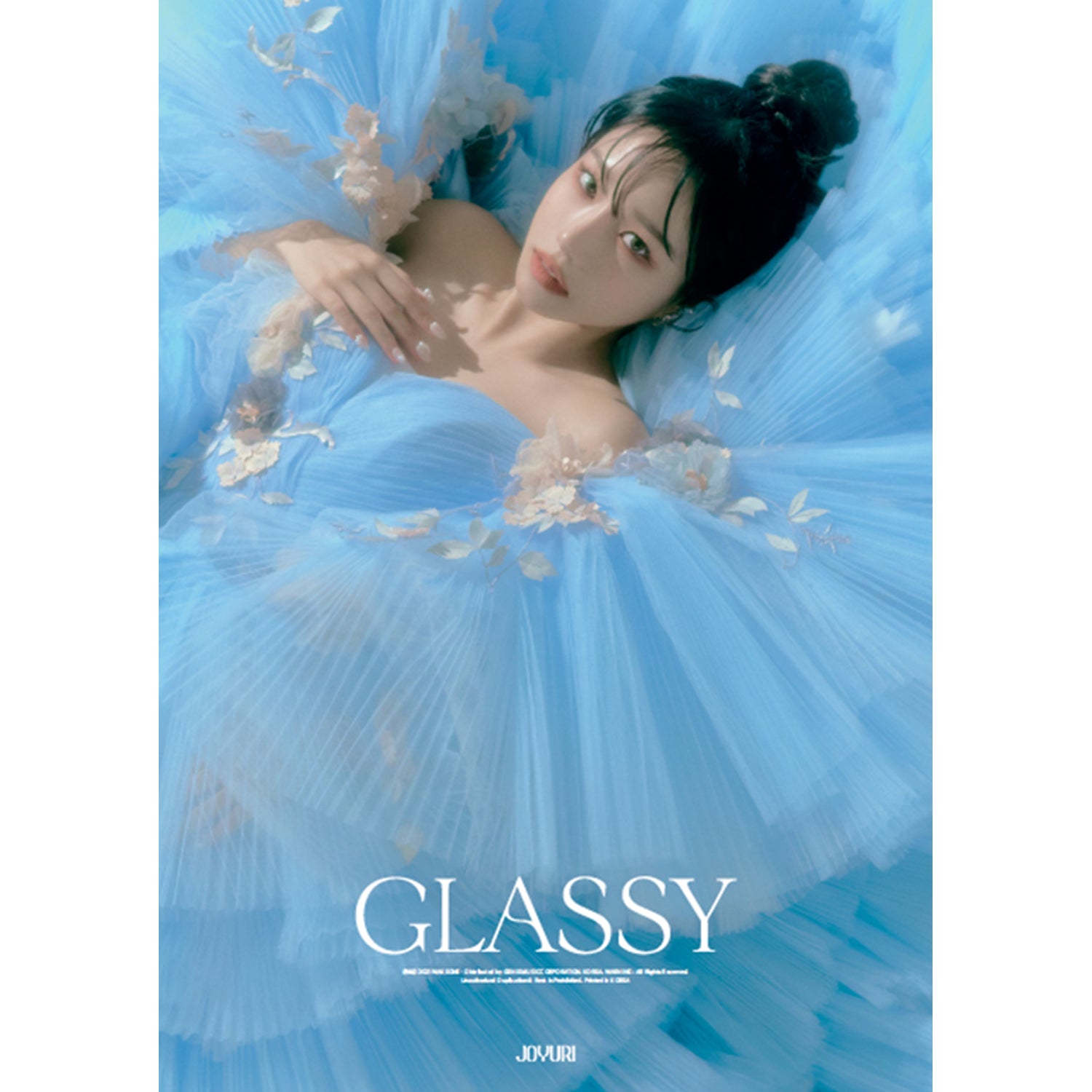 Jo Yuri Iz One 1st Single Album Glassy Poster Only Kpop Republic