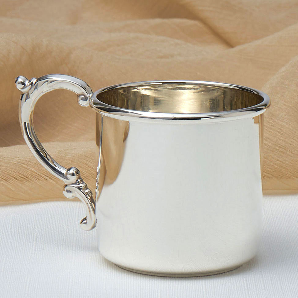 Sterling, silver plated baby cups from Zapffe SilversmithsSince 1919