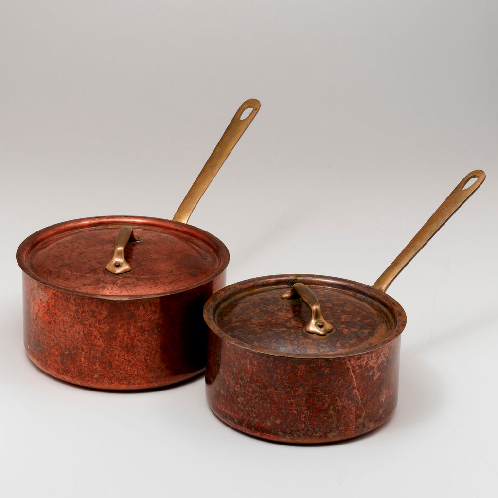 Pondering the benefits and pitfalls of vintage copper pots and