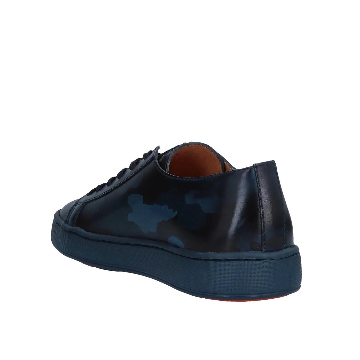 santoni blue sneakers