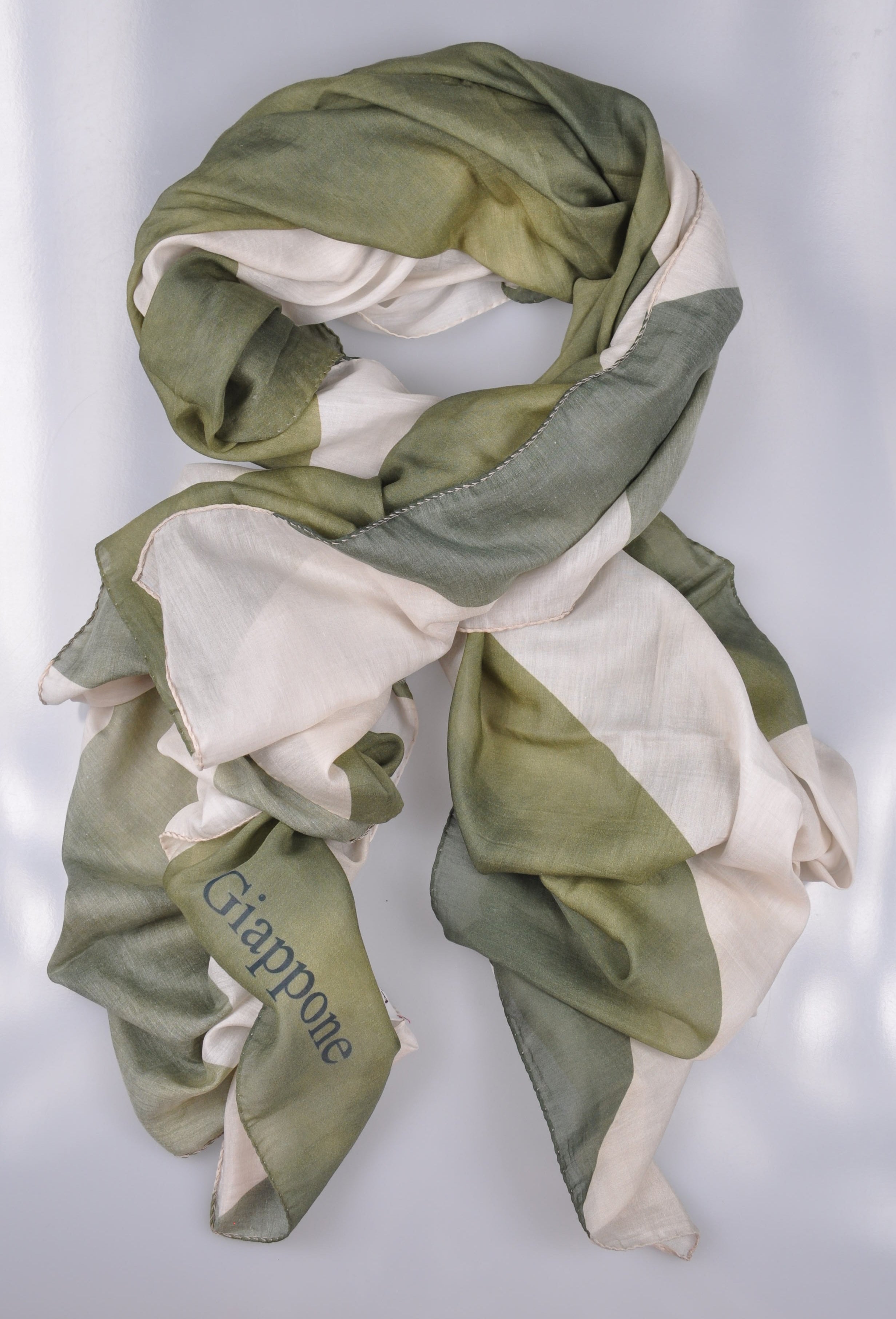 cotton silk scarf