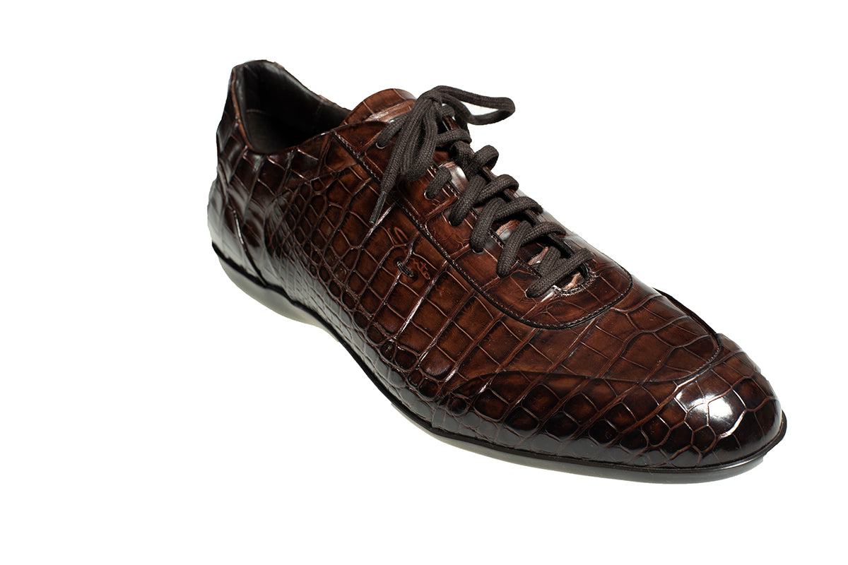 santoni crocodile