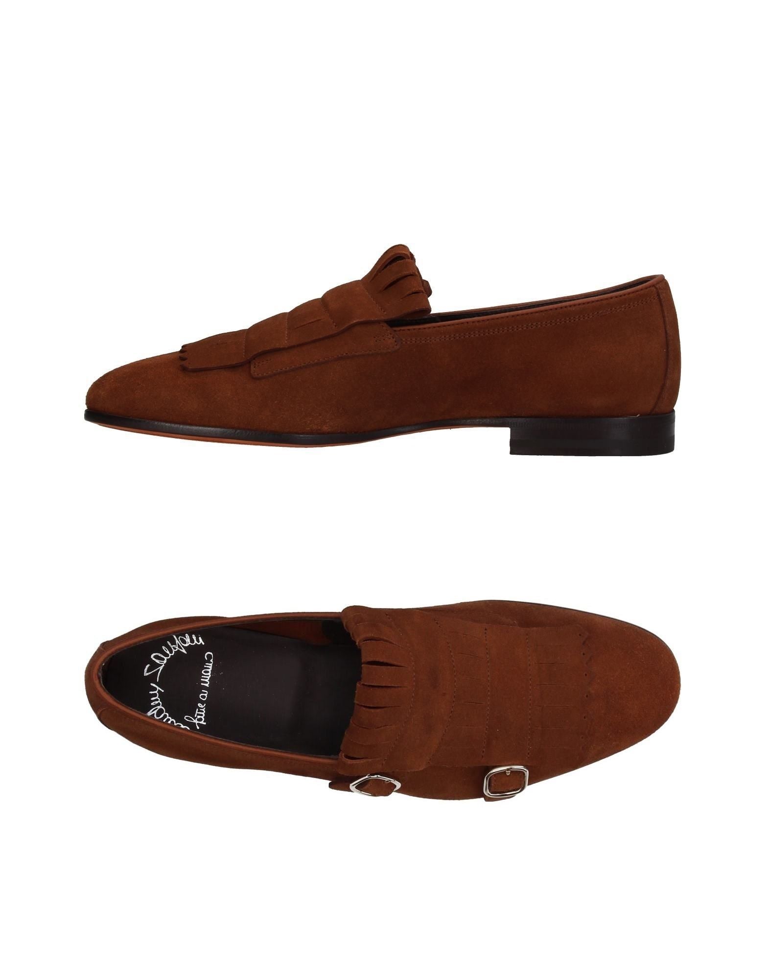 santoni slip on shoes