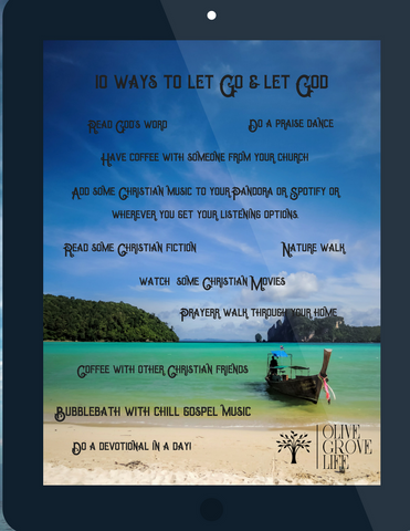 10 ways to let go and let God