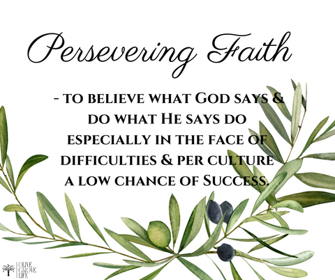 Persevering Faith