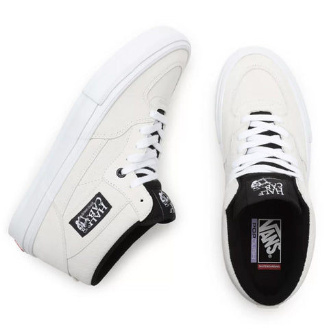 vans half cab marshmallow white