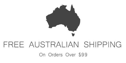Free Australian shipping on orders over $99