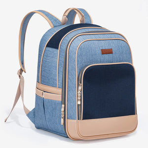 Petsfit Trendy Denim Pet Carrier Backpack - Mr. Peanut's Pet Carriers