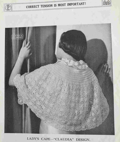 vintage 1930s bed jacket