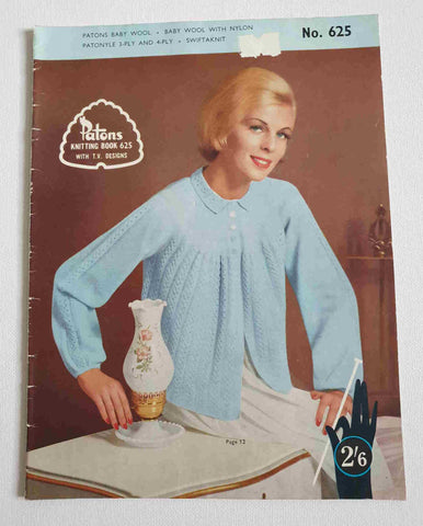 vintage bed jacket 1960s knitting patterns