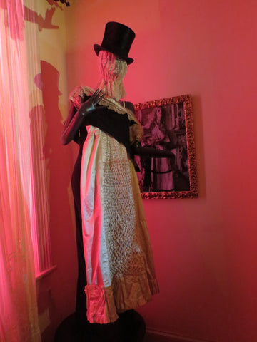 como fashion quarter victorian riding hat smocked and beaded wedding skirt