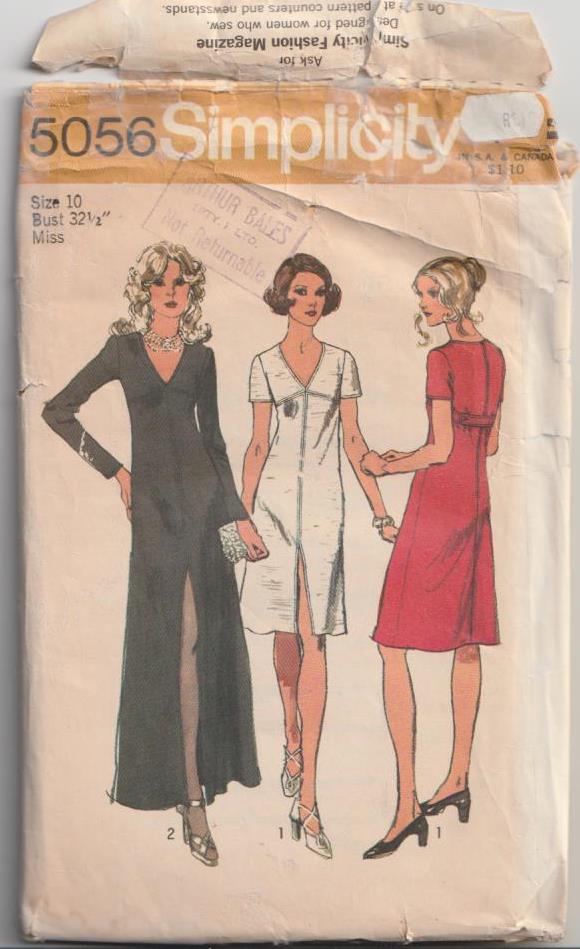 Butterick 6027, Vintage Sewing Patterns