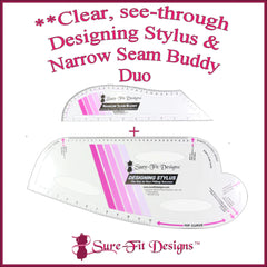 Clear Stylus and Narrow Seam Buddy Duo