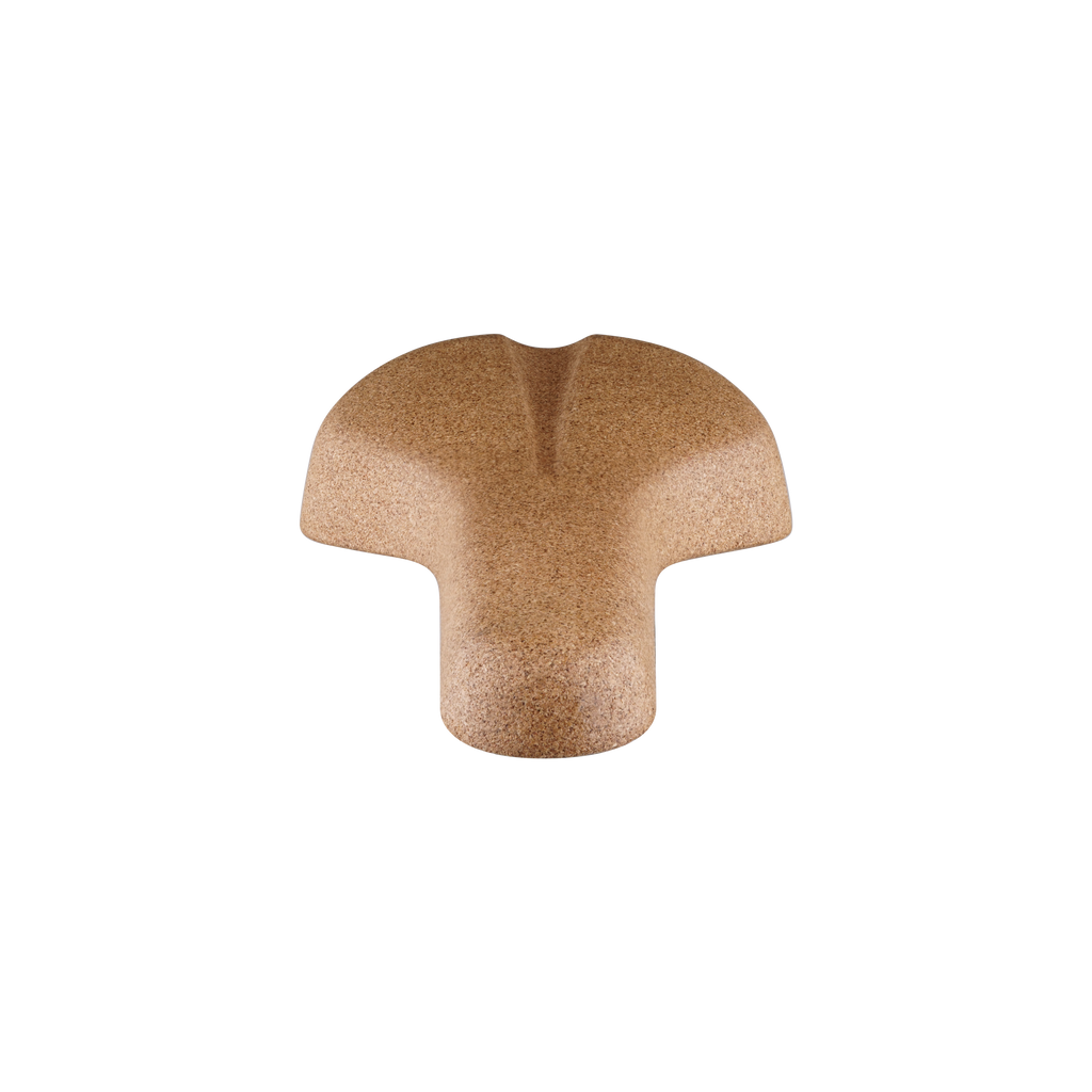 FR-1 Cork bicycle saddle - front view