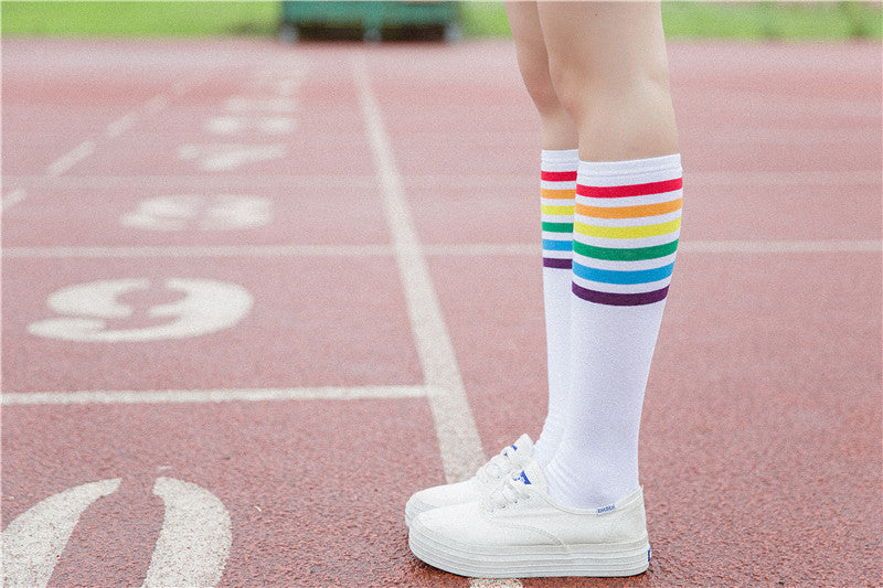Rainbow Socks – ivybycrafts