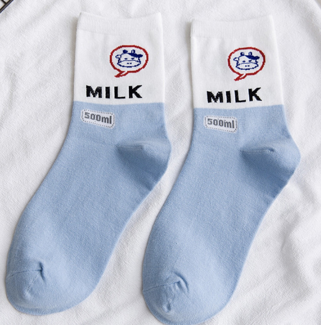 Milk Socks – ivybycrafts