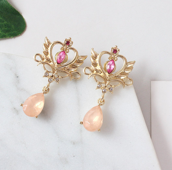 Cute Crown Earrings – ivybycrafts