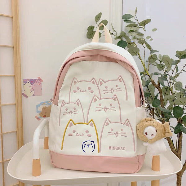 Cute Cats Backpack – ivybycrafts