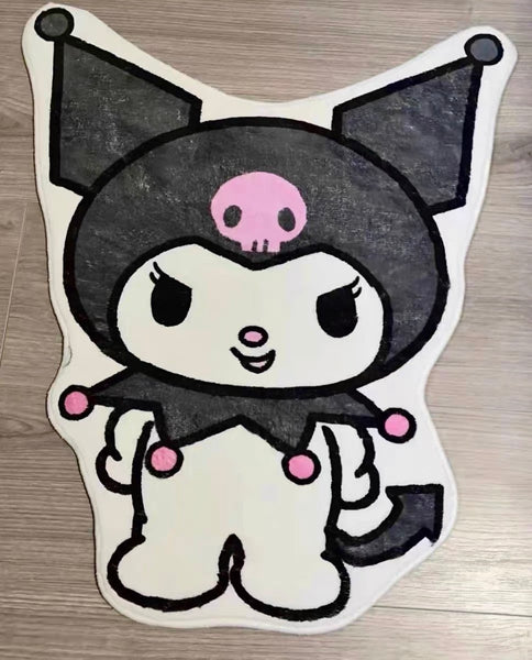 Cute Kuromi Floor Mat – ivybycrafts