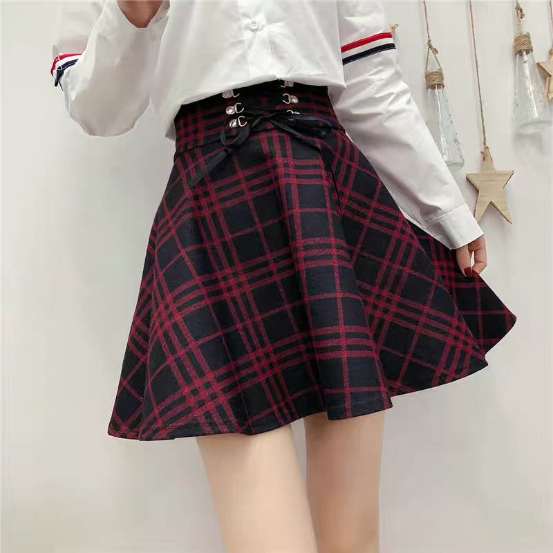 Harajuku Plaid Skirt – ivybycrafts