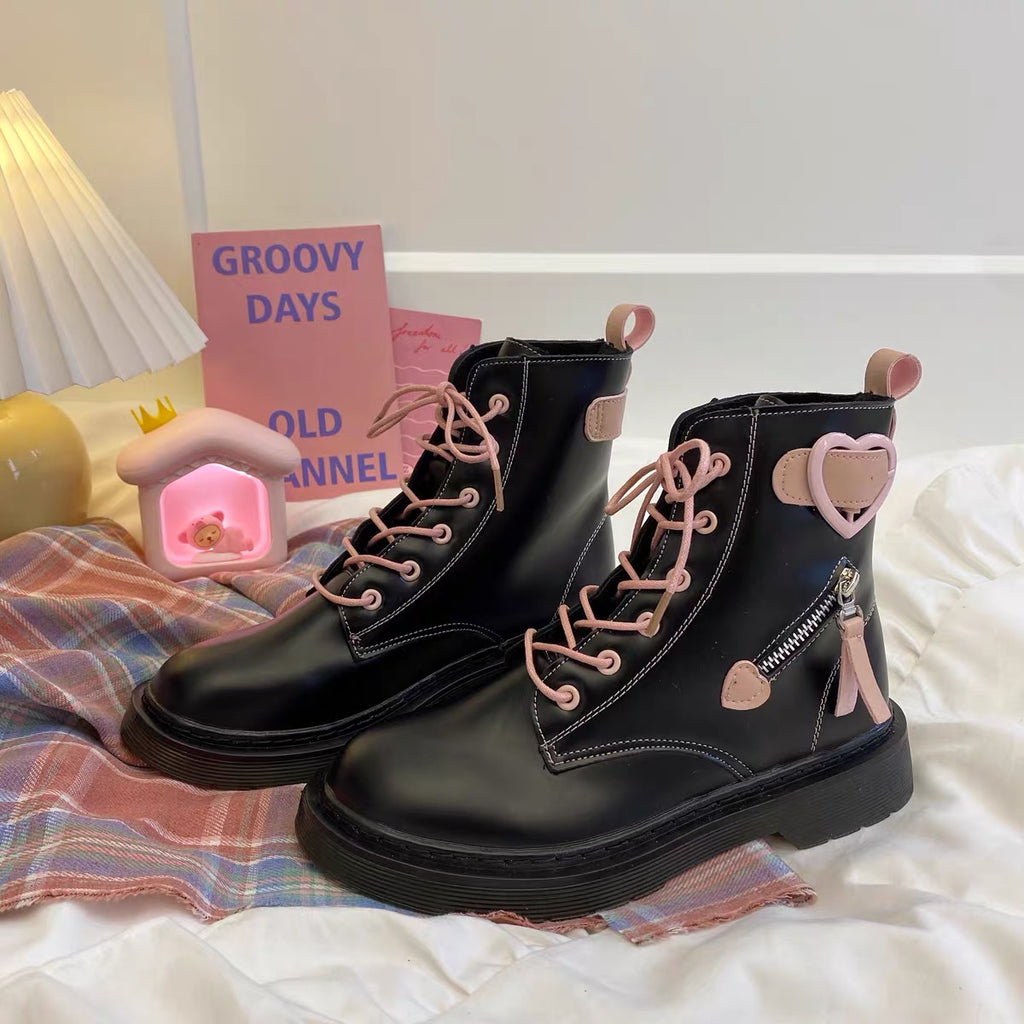 Kawaii Love Martin Boots – ivybycrafts