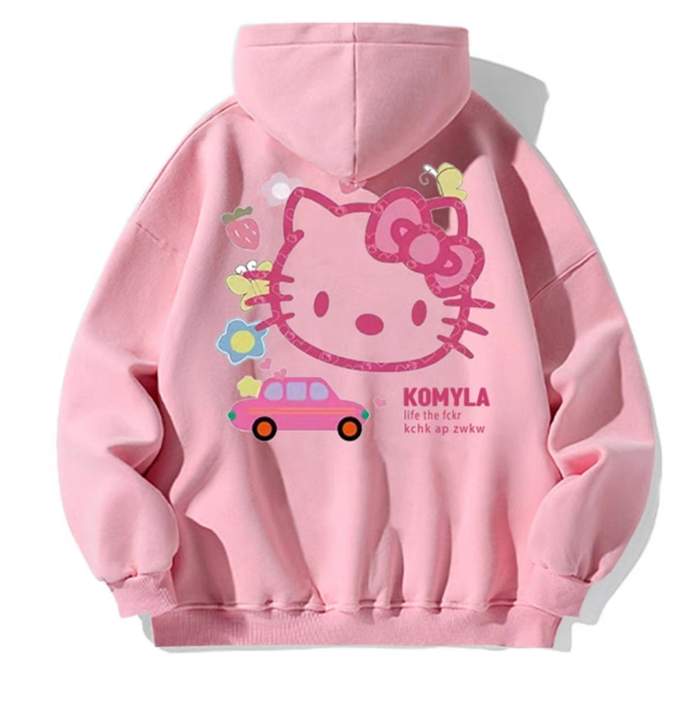 Cute Hello Kitty Hoodie – ivybycrafts