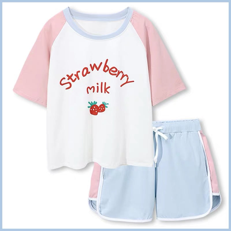 Strawberry Milk Pajamas – ivybycrafts