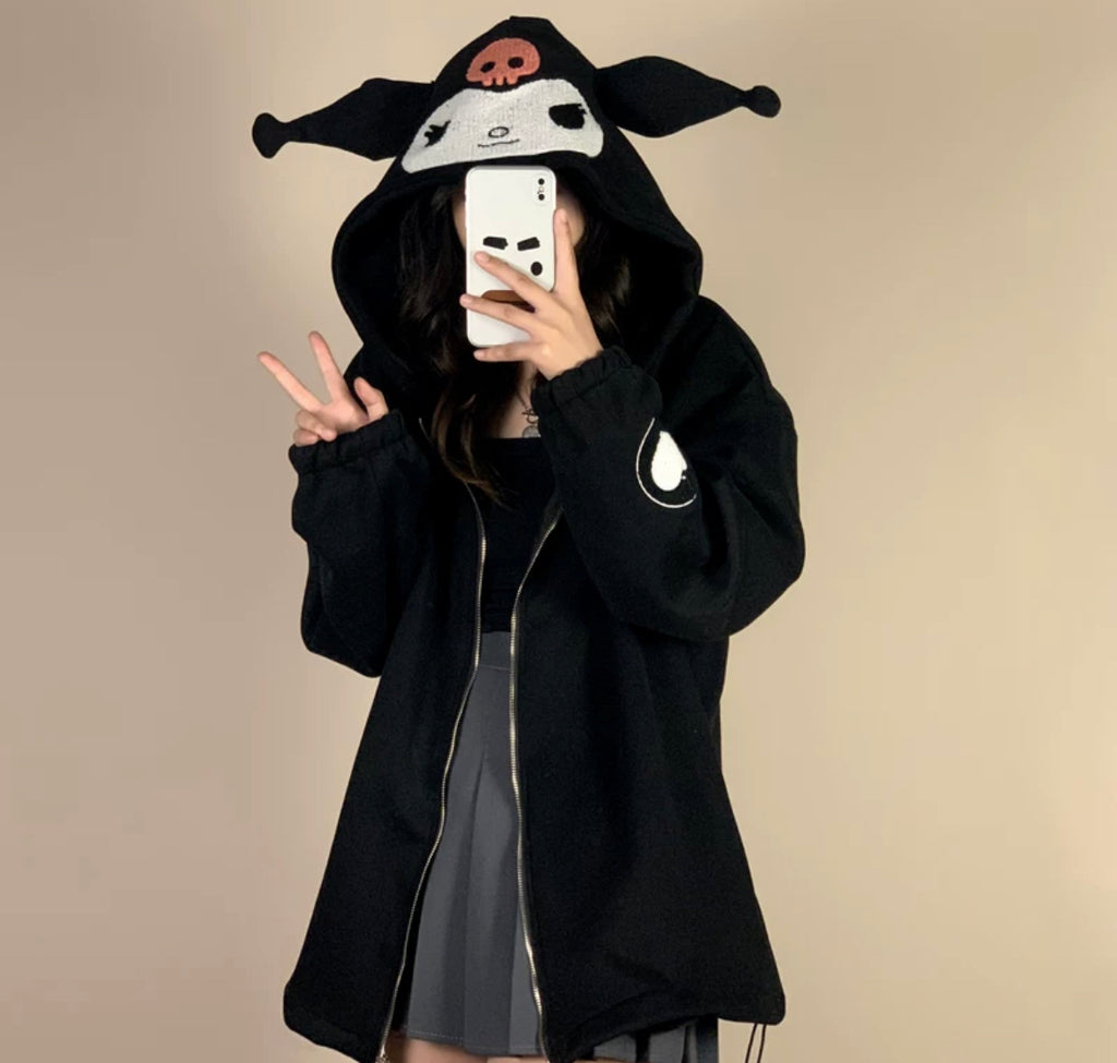 Cute Kuromi Coat – ivybycrafts