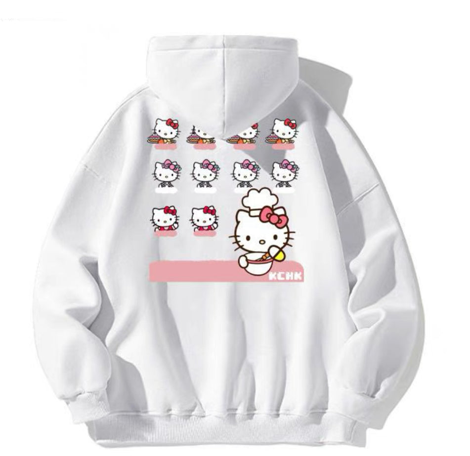 Kawaii Hello Kitty Hoodie – ivybycrafts