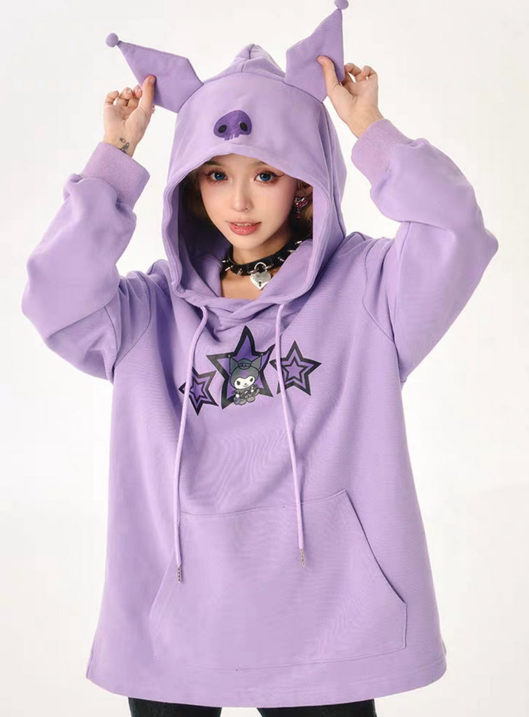 Cute Kuromi Hoodie – ivybycrafts