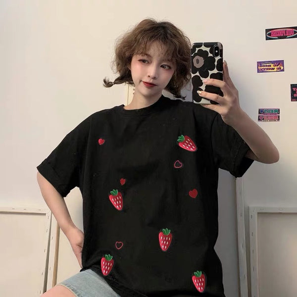 Little Strawberry T-Shirt – ivybycrafts