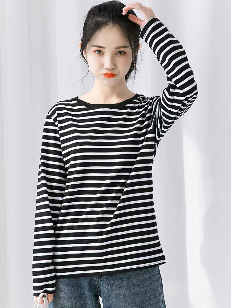 Harajuku Stripes Long Sleeves Shirt – ivybycrafts