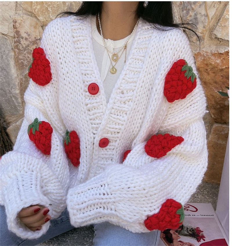 Sweet Strawberry Sweater – ivybycrafts