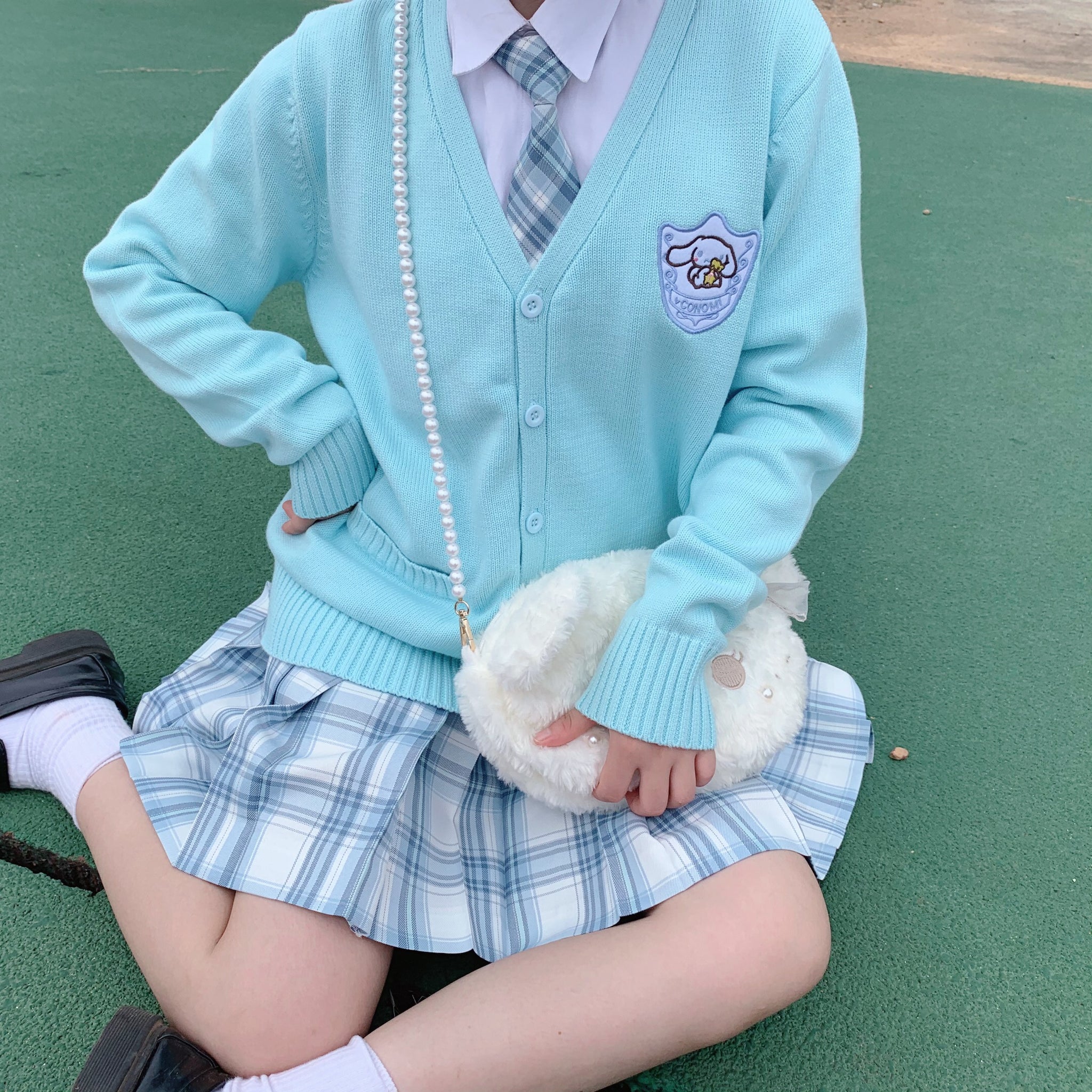 Kawaii Cinnamoroll Knitted Sweater – ivybycrafts