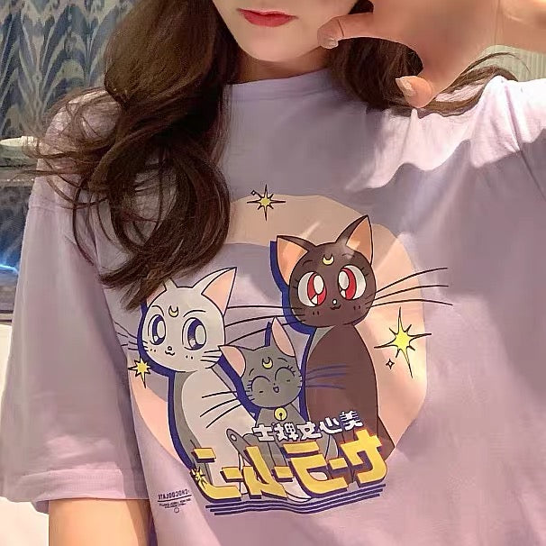 Kawaii Cat T-shirt – ivybycrafts