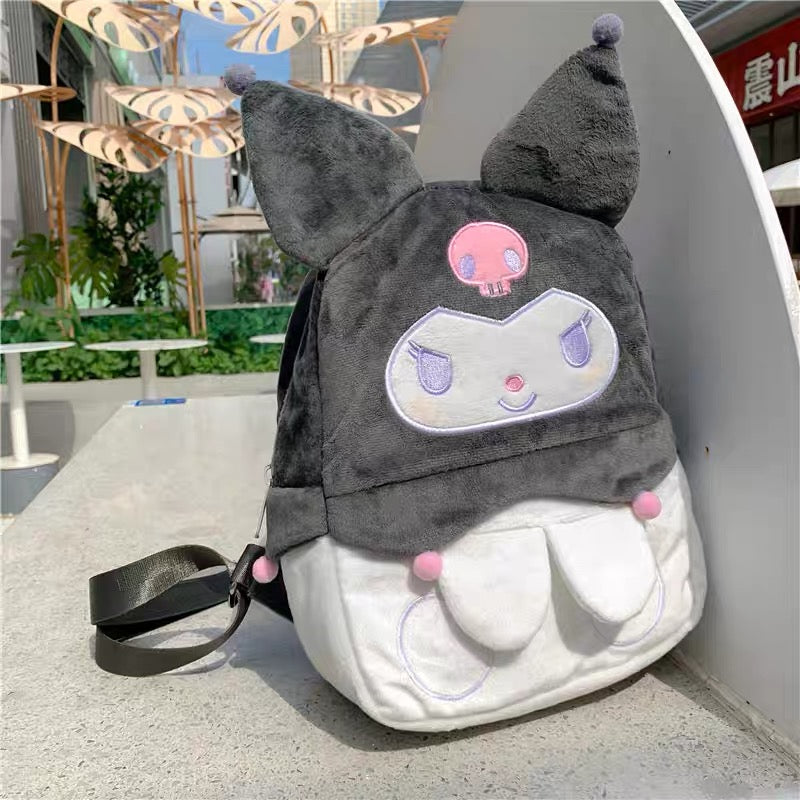 Cute Kuromi Backpack Ivybycrafts 