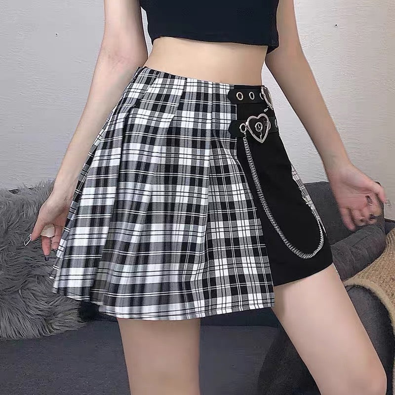Harajuku Style Plaid Skirt – ivybycrafts