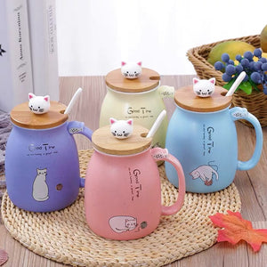 Kawaii Cat Mug – ivybycrafts