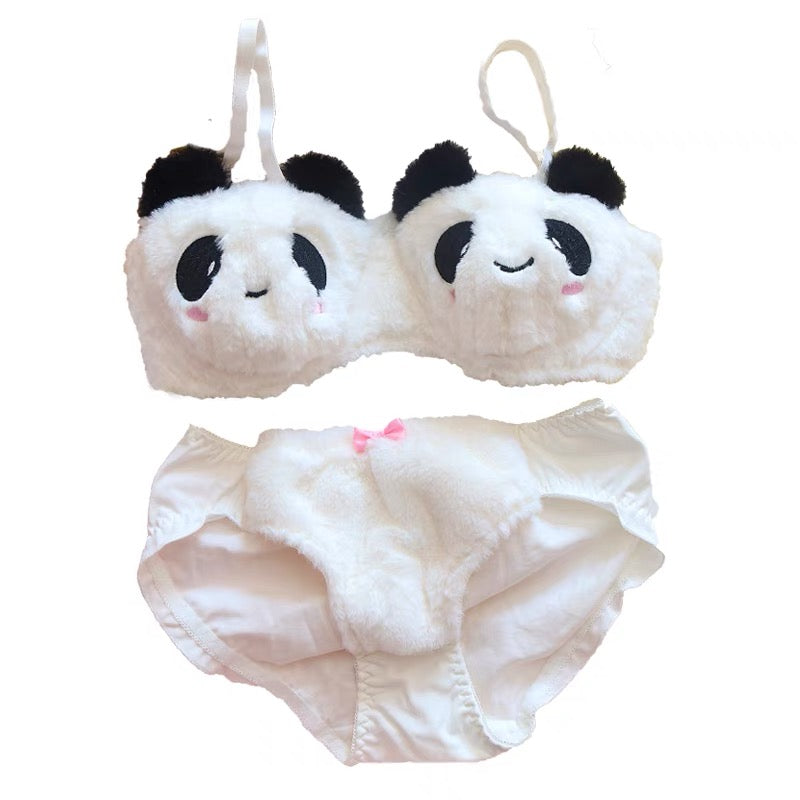 Kawaii Panda Underwear Set Ivybycrafts 