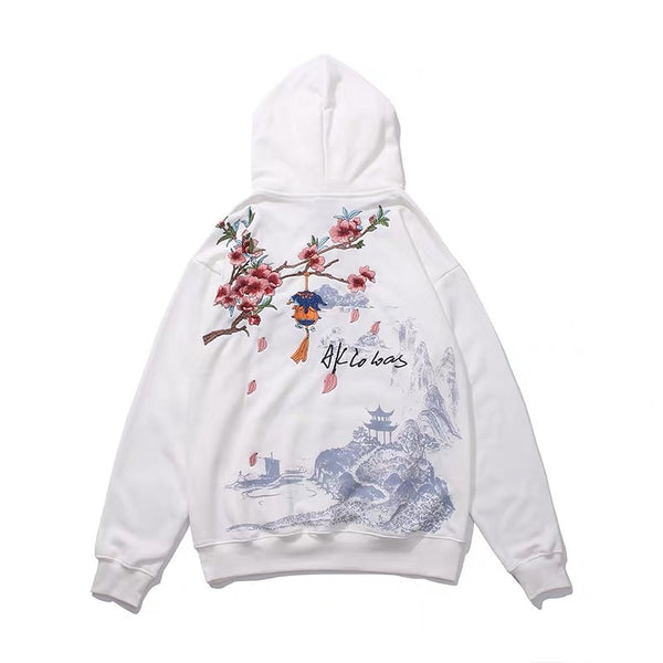 Harajuku Flowers Hoodie – ivybycrafts