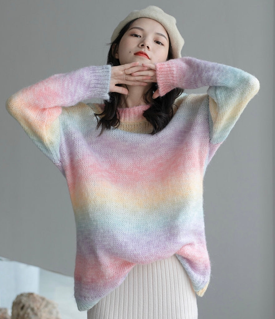 Sweet Rainbow Sweater – ivybycrafts