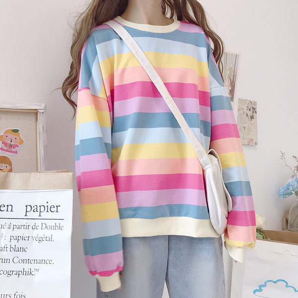 Rainbow Hoody – ivybycrafts