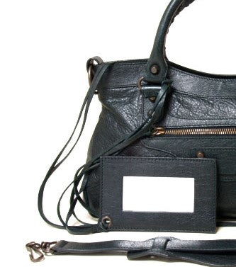 balenciaga bag leather type