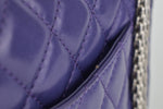 Purple 2.55 Reissue Quilted Lambskin 226 Flap Bag SHW