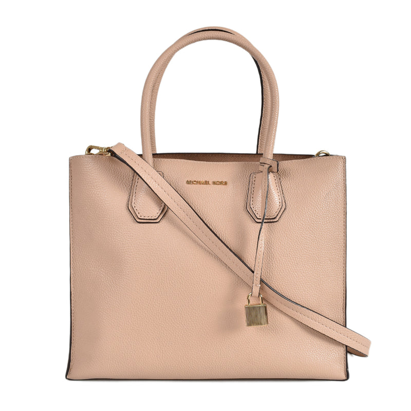 mercer large leather tote michael kors