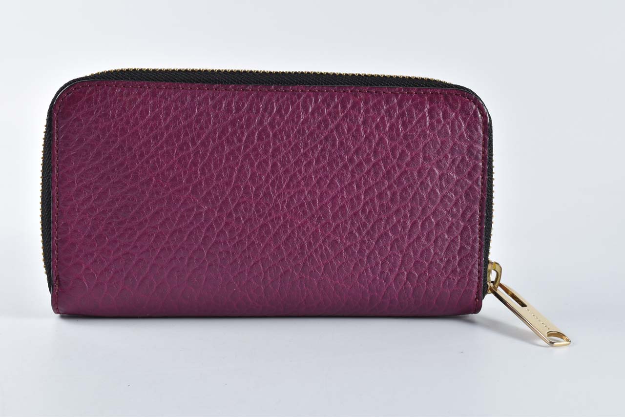 burberry wallet purple