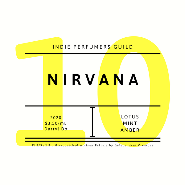 Nirvana Perfume Indie Perfumers Guild at Perfumarie