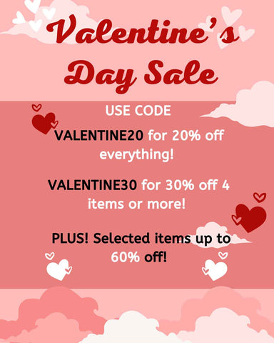 Valentine’s Day sale valentine weekend discount resin epoxy art craft