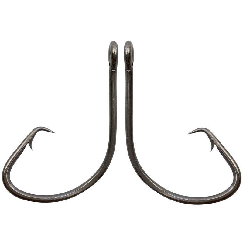 3packs 18-27pcs High Carbon Steel Circle Carp Fishing Hook With Ring Matte  Black Europe Barbed Single Hooks Freshwater 2/4/6/8#