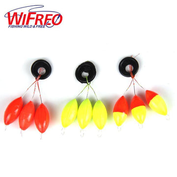 100Pcs/Lot] Seven-Star Oval Mini Fishing Float Bobber Rig Making Fis –  Bargain Bait Box